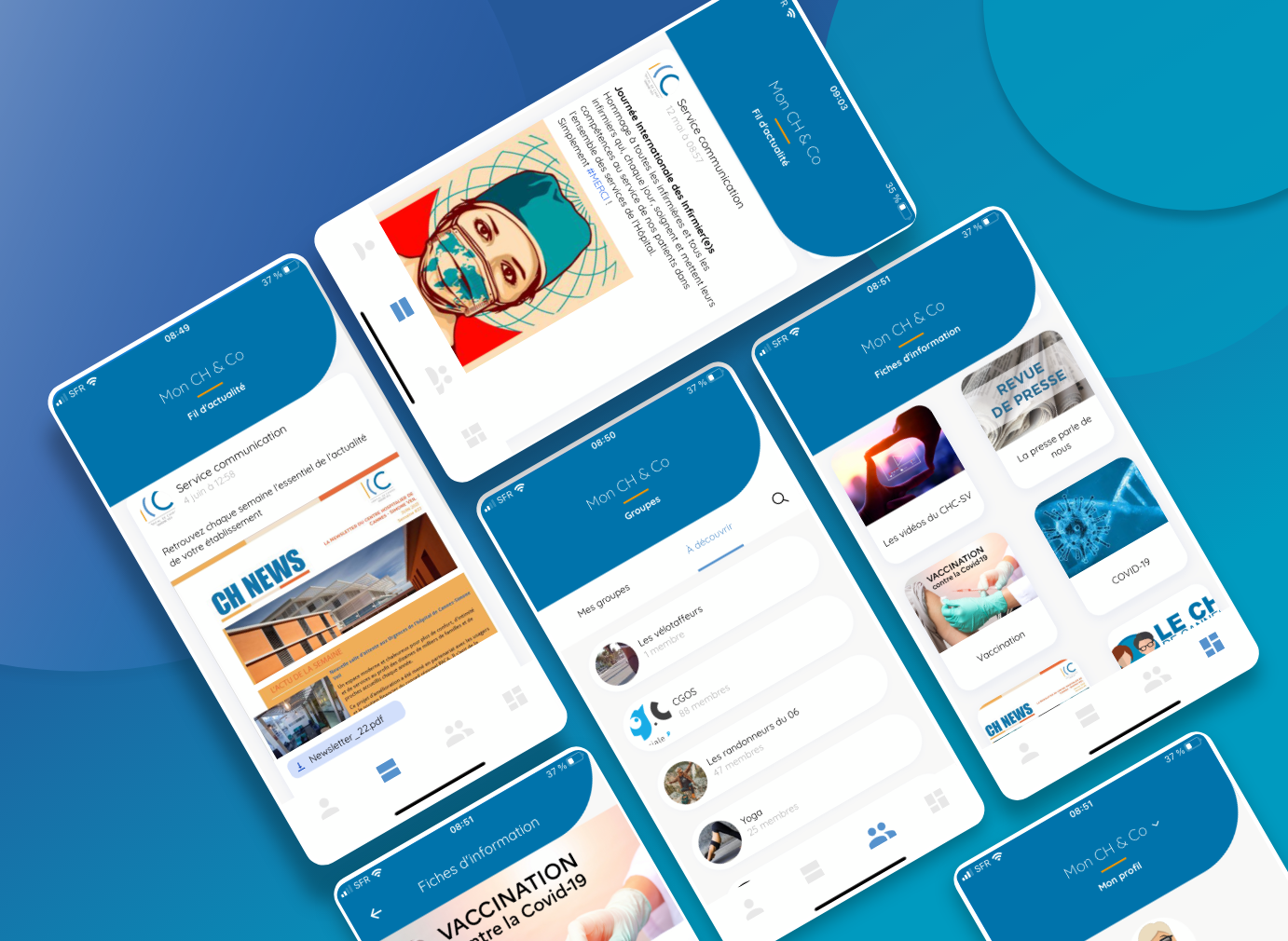 illustration Nos métiers